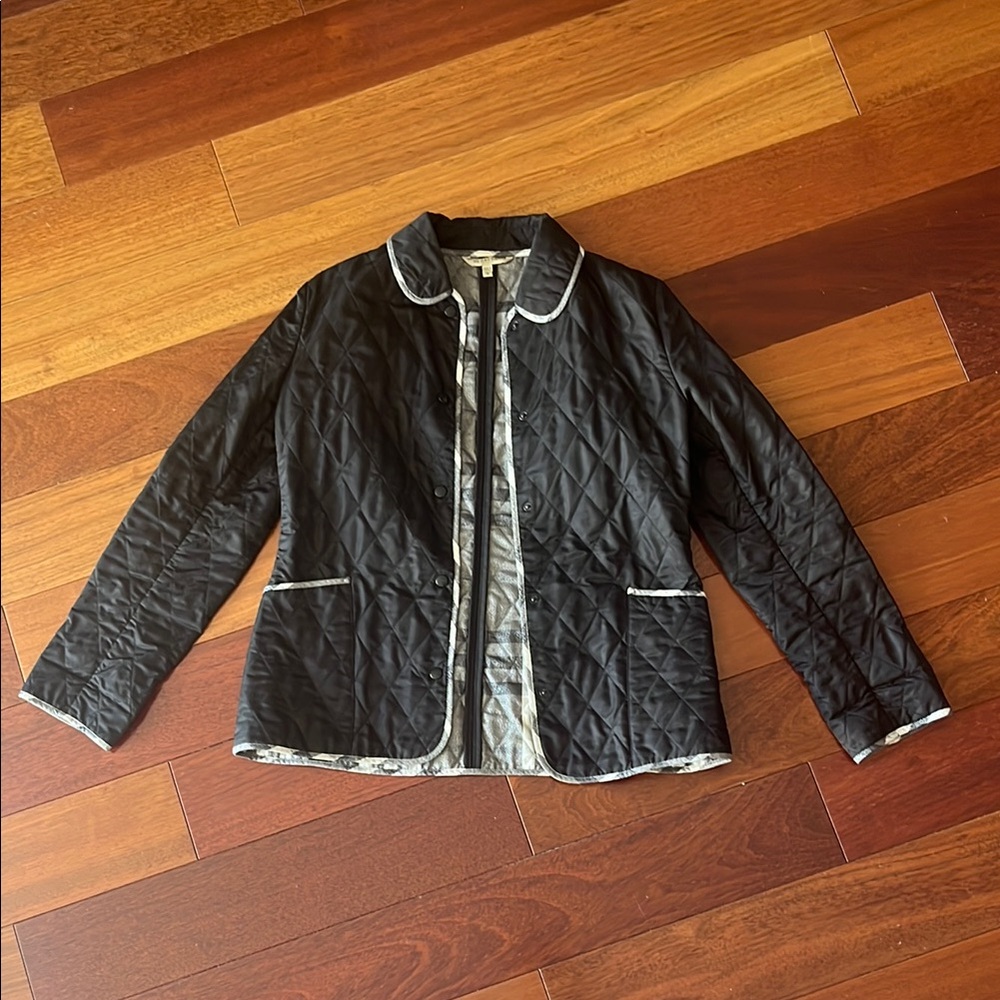 Burberry Silver Sparkle Jacket